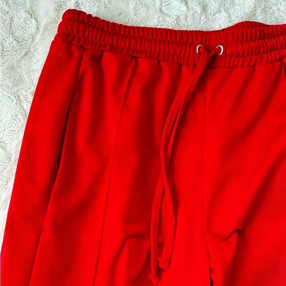 Red track pants - Picture 3 of 3